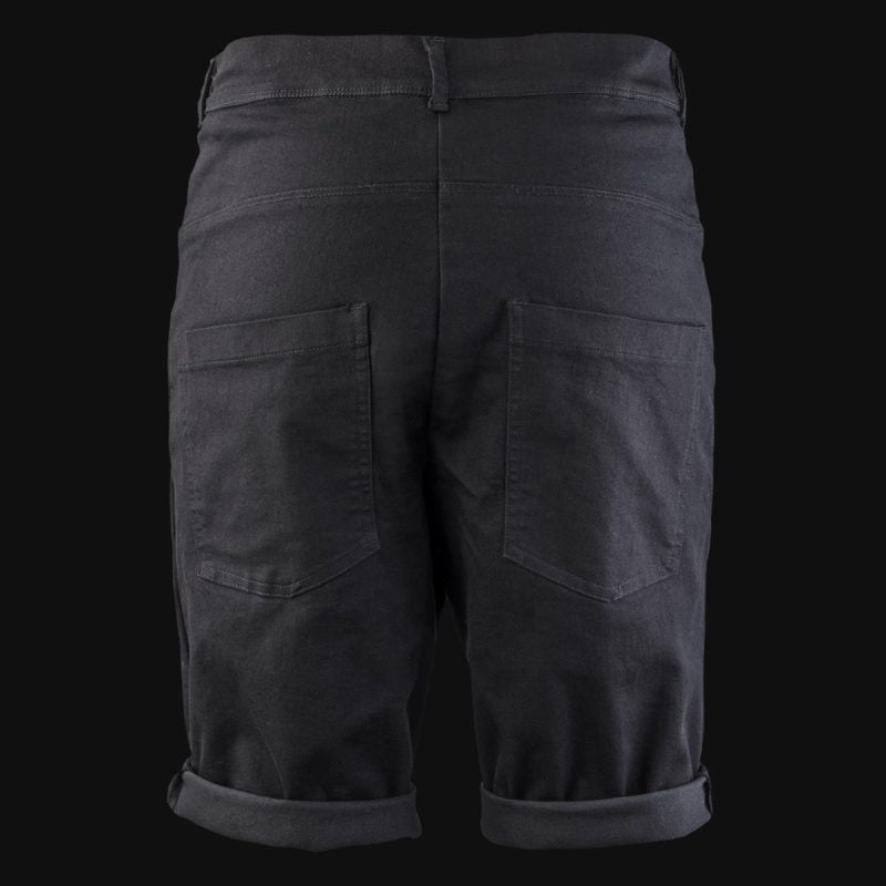 Мъжки къси панталони Black Denim - 02