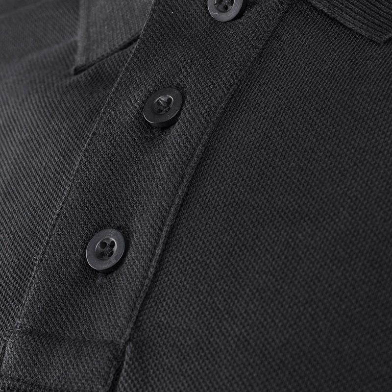 Поло тениска Premium style black - 02