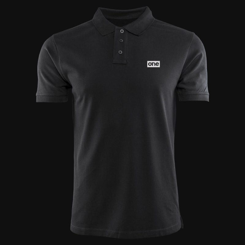 Поло тениска Premium technique black v02 - 01