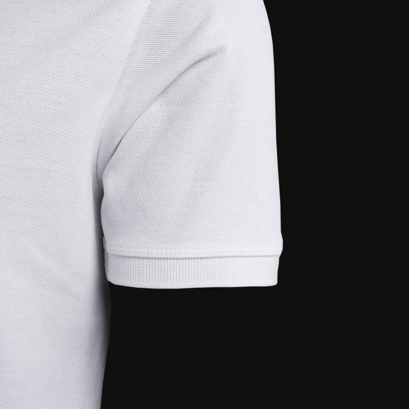 Поло тениска Premium technique white - 02