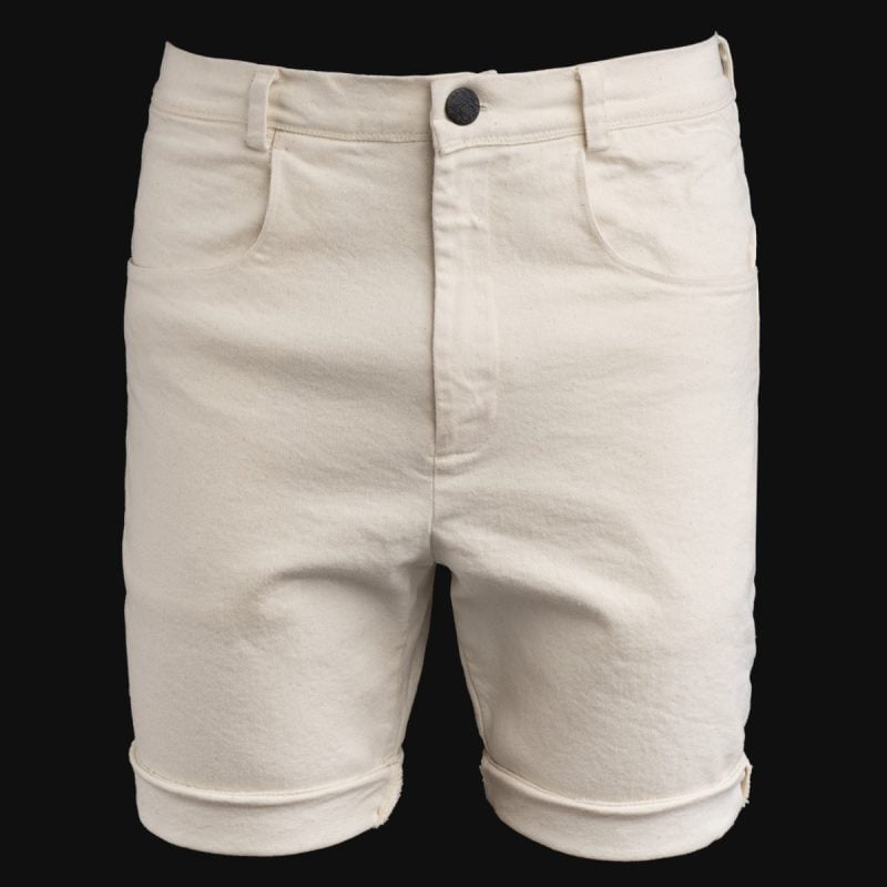 Мъжки къси панталони Raw Denim - 02
