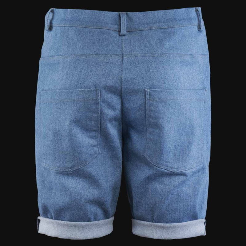 Мъжки къси панталони Sky Blue Denim - 03