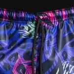Мъжки Шорти за Плуване Purple Neon - 03