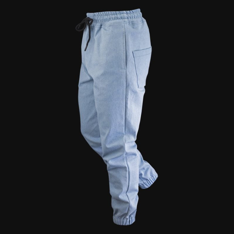 Мъжки дънки Baggy Sky Blue - 03