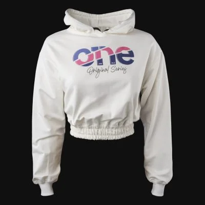 Дамски скъсен суичър Color One