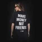Дамска Широка Тениска Make Money
