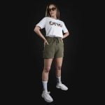 Дамски къси панталони Khaki One - 02