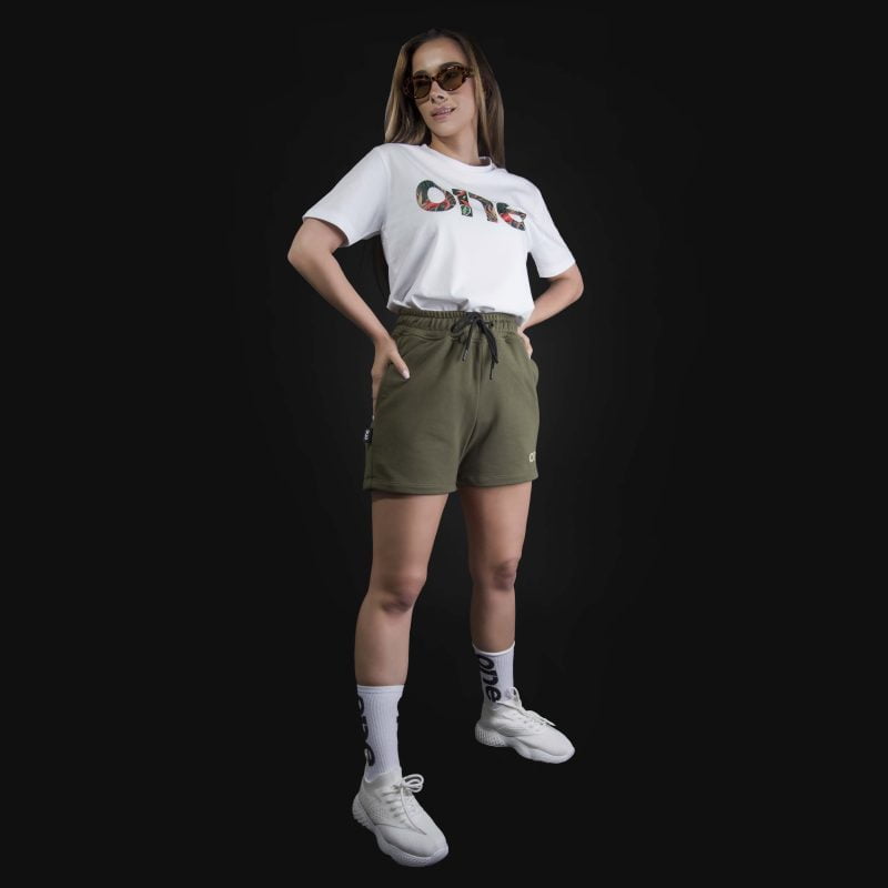Дамски къси панталони Khaki One - 02