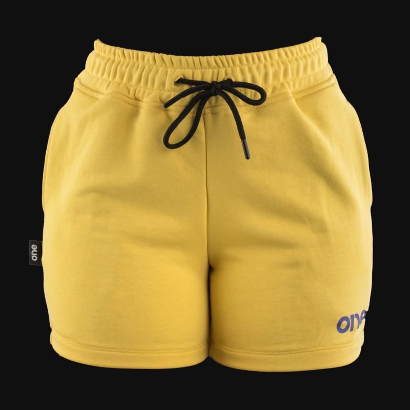 Дамски къси панталони Yellow One - 02
