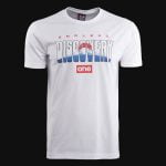 Мъжка тениска Discovery White