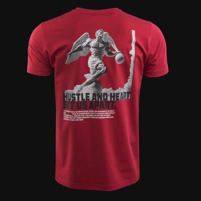 Спортна Еластична Slim-fit Тениска Hustle