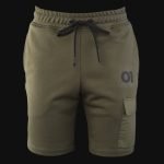 Мъжки къси панталони с джобове - Khaki Tech - 02