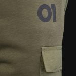 Мъжки къси панталони с джобове - Khaki Tech - 03