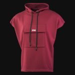 Мъжки суичър без ръкави Oxblood One - 02