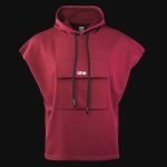 Мъжки суичър без ръкави Oxblood One