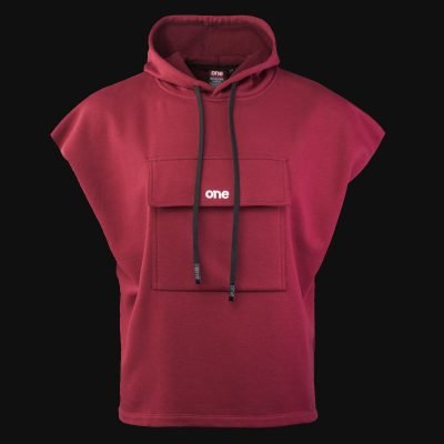 Мъжки суичър без ръкави Oxblood One