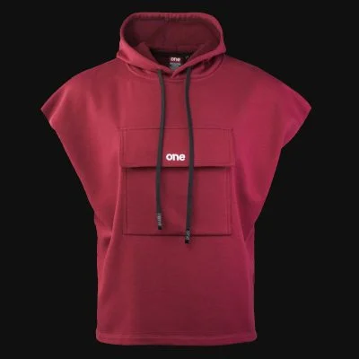 Мъжки суичър без ръкави Oxblood One