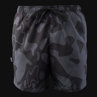 Мъжки Черни Шорти за Плуване Black Camo
