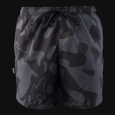 Мъжки Черни Шорти за Плуване Black Camo