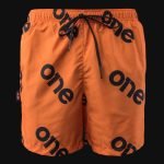 Мъжки оранжеви Шорти за Плуване - Orange One