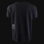 Свободна мъжка тениска с джобове - Classic Black - 03