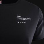 Свободна мъжка тениска с джобове - Classic Black - 06