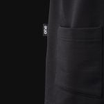 Свободна мъжка тениска с джобове - Classic Black - 07
