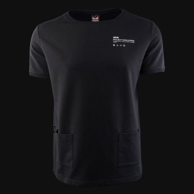 Свободна мъжка тениска с джобове - Classic Black