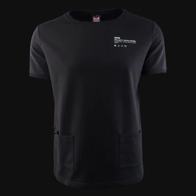 Свободна мъжка тениска с джобове - Classic Black