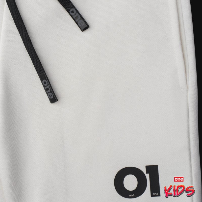 Бели Детски Къси Панталони - O1 Tech White - 03