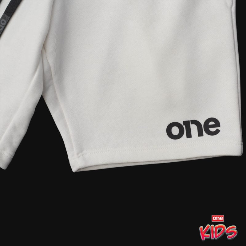 Бели Детски Къси Панталони - Classic White - 02