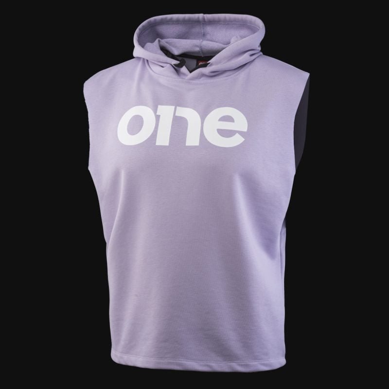 Лилав Мъжки суичър без ръкави - Mauve One - 02