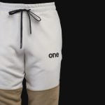 Мъжко двуцветно спортно долнище - Natural One - 04