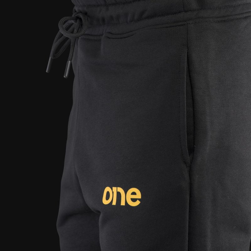 Мъжко черно долнище - Mustard One - 02