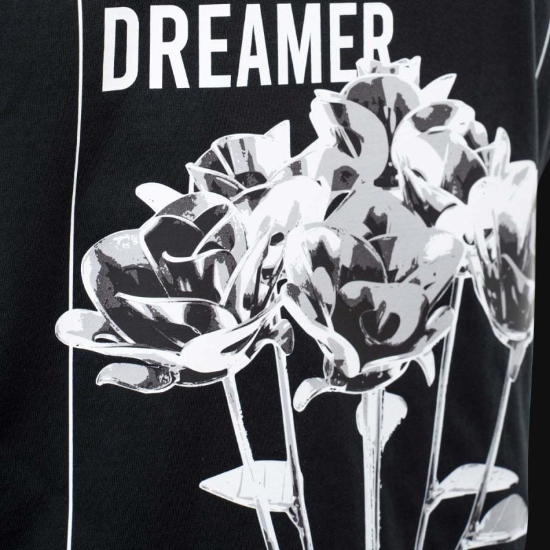 Черна Мъжка Тениска - Brave Dreamer - 03