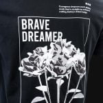 Черна Мъжка Тениска - Brave Dreamer - 07