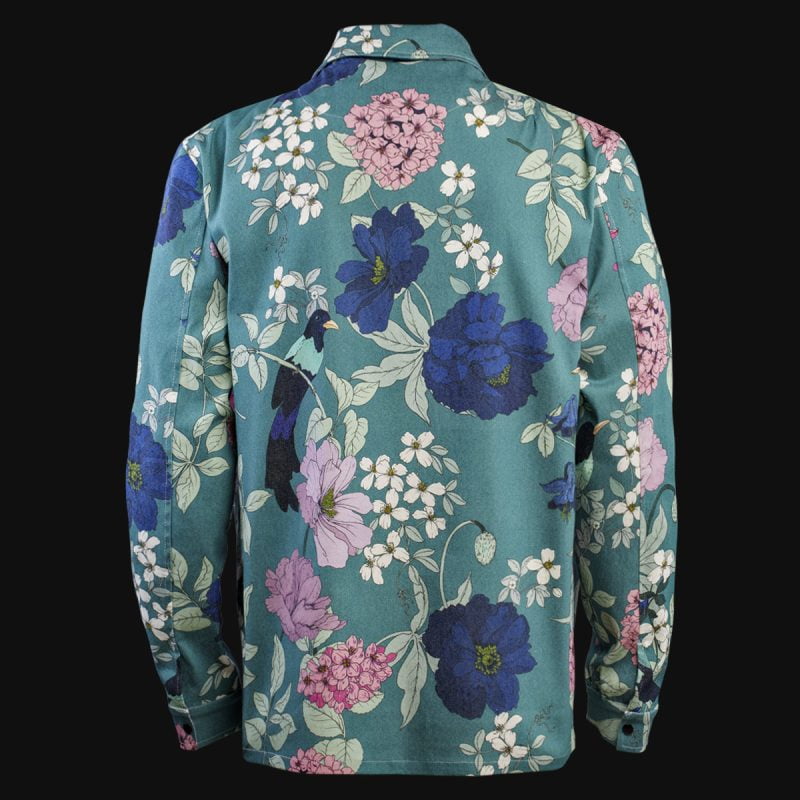 Мъжки Overshirt с копчета - Jungle Dusk - 03