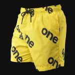 Мъжки жълти Шорти за Плуване Yellow One - 02