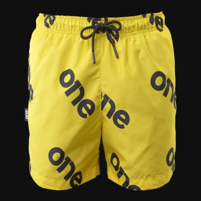 Мъжки жълти Шорти за Плуване Yellow One