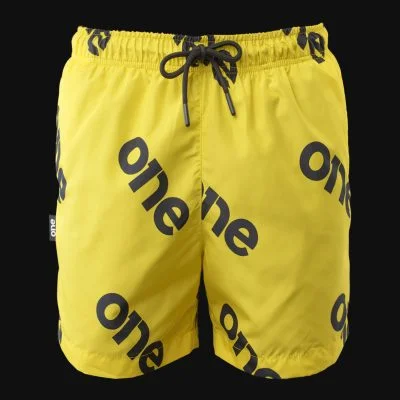 Мъжки жълти Шорти за Плуване Yellow One