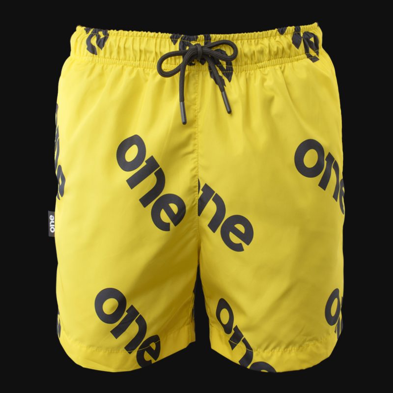 Мъжки жълти Шорти за Плуване Yellow One