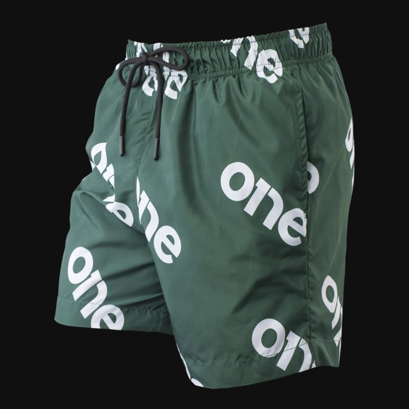 Мъжки зелени Шорти за Плуване Green One - 02
