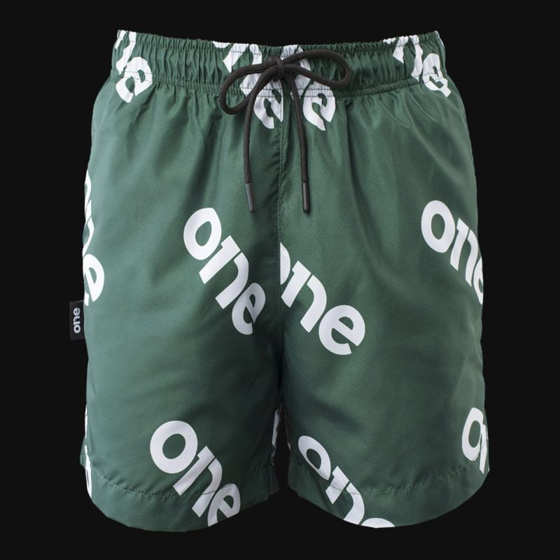 Мъжки зелени Шорти за Плуване Green One