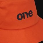 Оранжева мъжка бъкет шапка - One - 03
