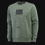 Мъжки зелен суичър - Game Changer - 02