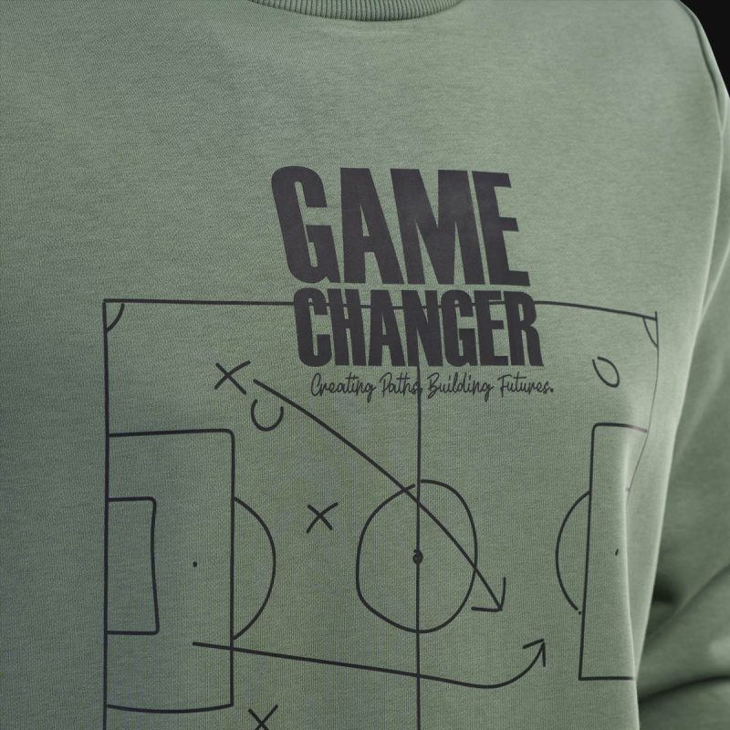 Мъжки зелен суичър - Game Changer - 03