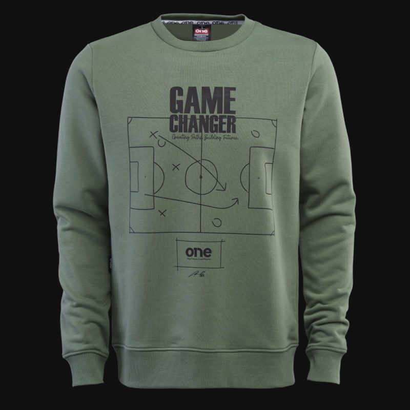 Мъжки зелен суичър - Game Changer