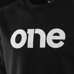 Мъжки черен суичър - W-One - 02