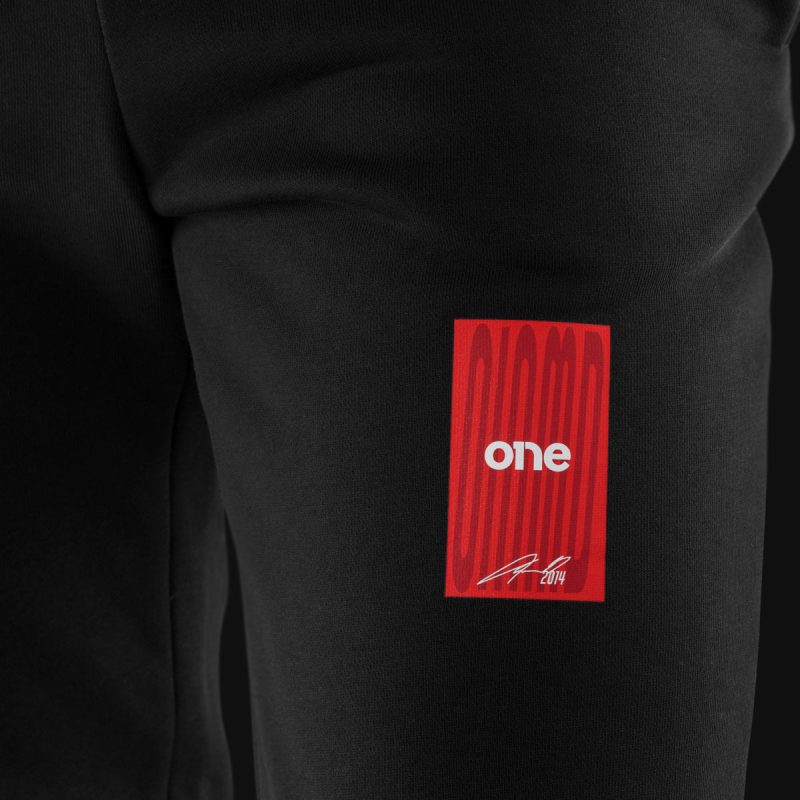 Мъжко черно долнище - Signature One - 03