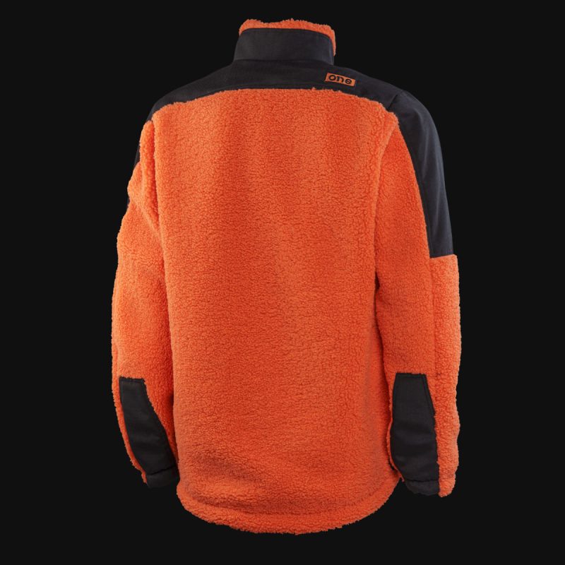 Мъжко яке с цип - Tangerine Puff - 02